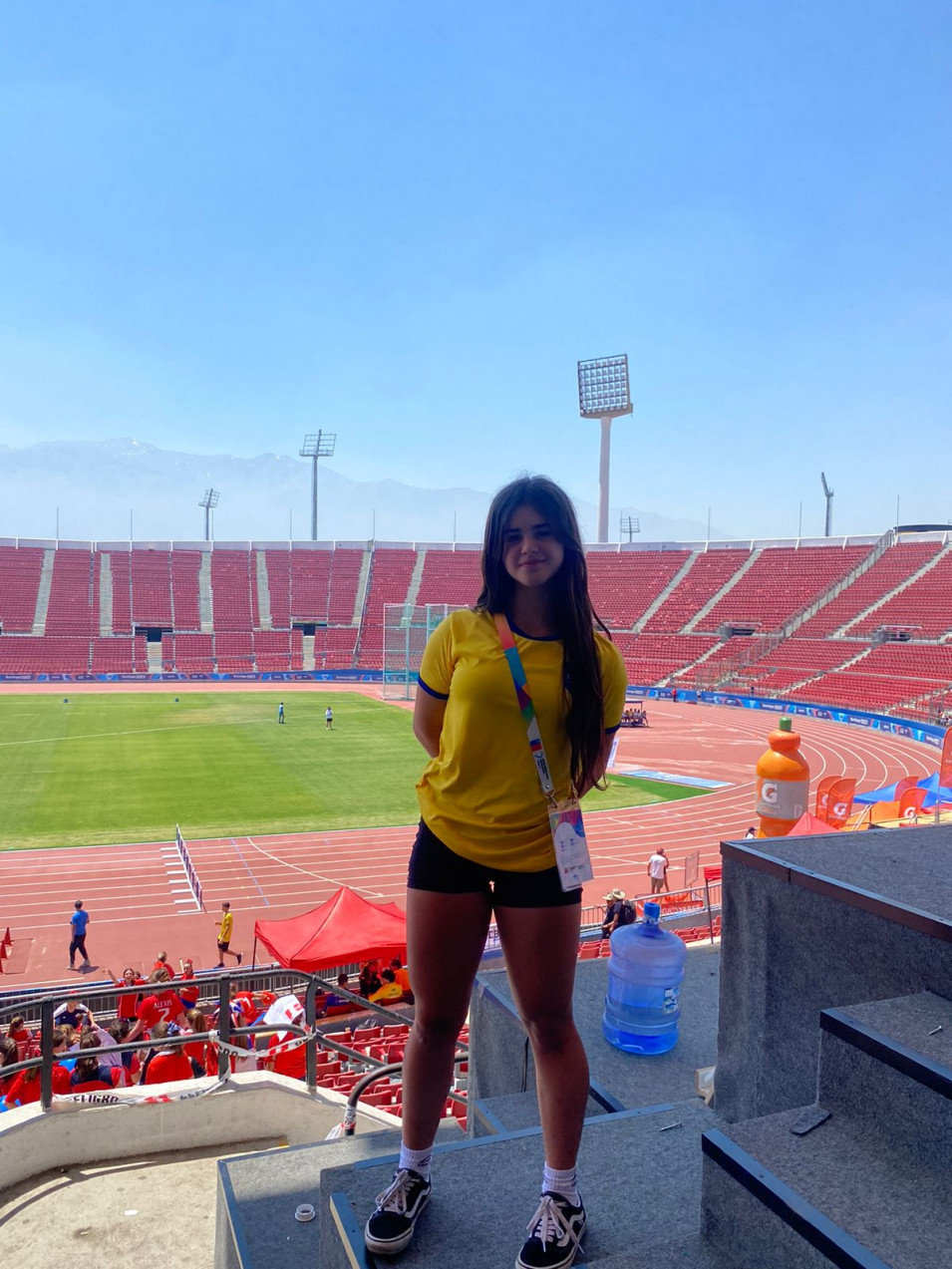 Aluna do Instituto Ivoti/Equipe Municipal de Atletismo, participa dos Jogos Sul-Americanos Escolares 2023