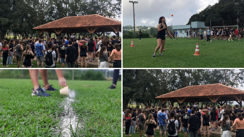 Turmas do 1º Ano do Ensino Médio Participam de Atividade de Integração na Sociedade Harmonia