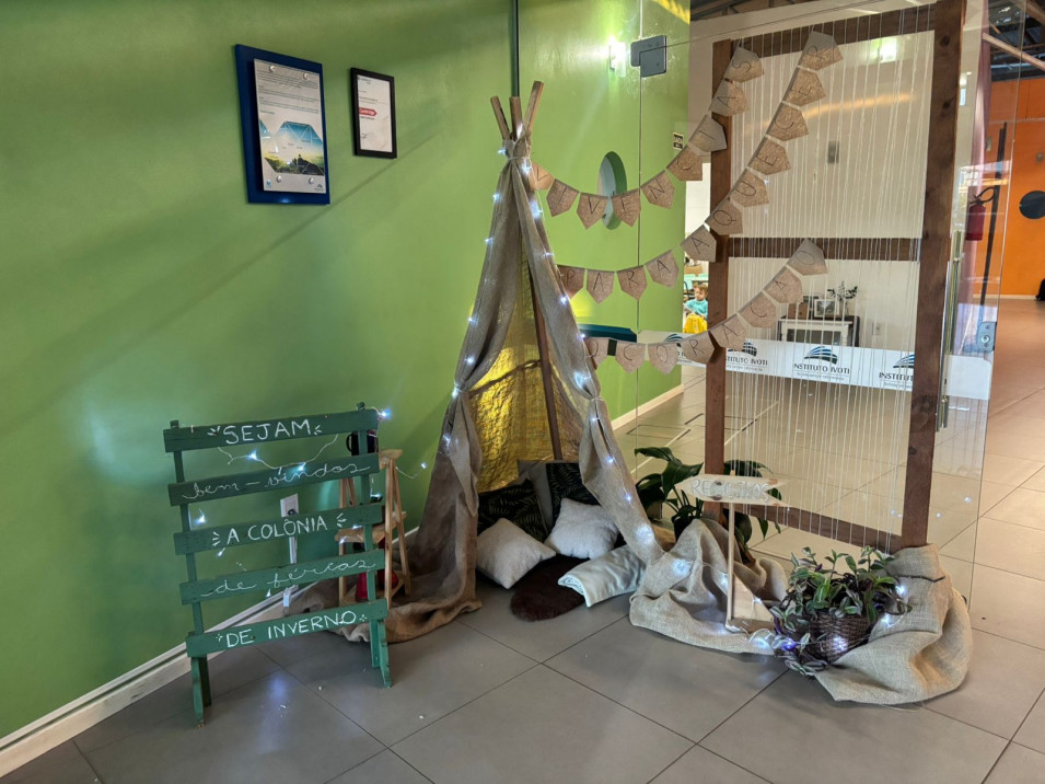 Começou a Colônia de férias de inverno: vivências para aquecer o coração!