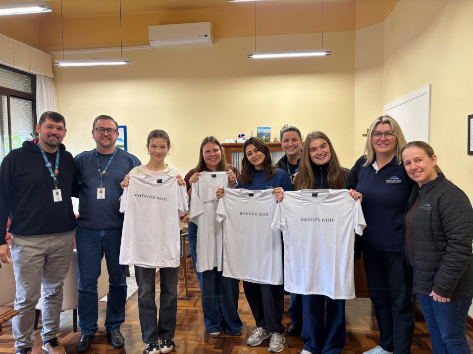 Instituto Ivoti recebe intercambistas de diferentes países em 2025