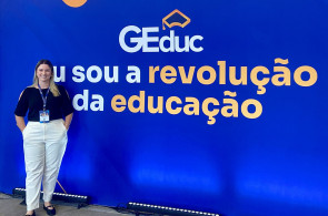Coordenadora Pedagógica do Instituto Ivoti participa do GEduc 2025 e traz insights sobre gestão educacional