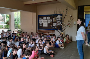 Crianças do 1º ao 5º ano tem diversas atividades no Circuito de Páscoa