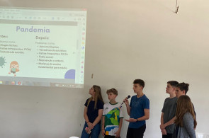 Estudantes participam da Conferência Municipal dos Direitos da Criança e Adolescente
